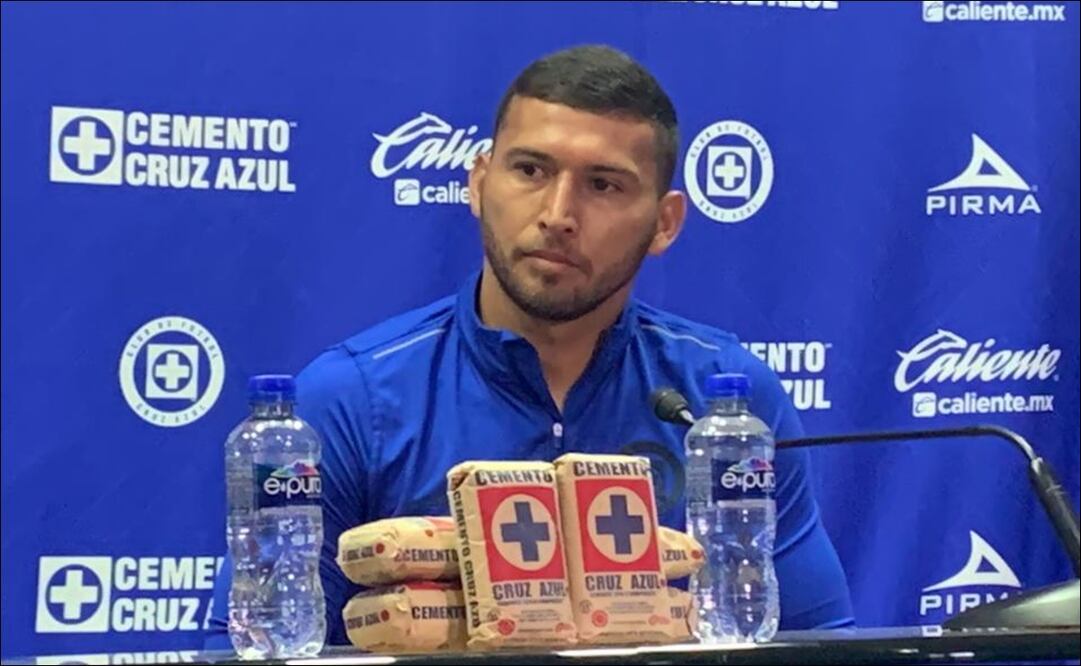 Juan Escobar opinó que en Cruz Azul “ya no hay margen de error, ya no podemos regalar nada” / FOTO: Edgar Enríquez