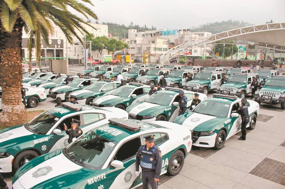 La SSC asegura que las diferentes cromáticas están autorizadas y las alcaldías dicen que es para estar más cerca de la ciudadanía. Foto/ARCHIVO EL UNIVERSAL