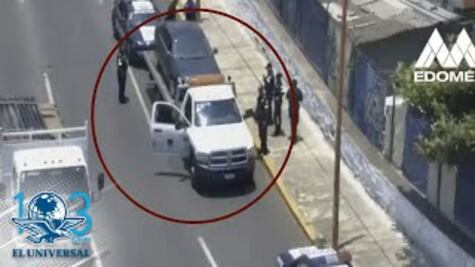Grúa con auto utilizado en robo es interceptada en Tlalnepantla