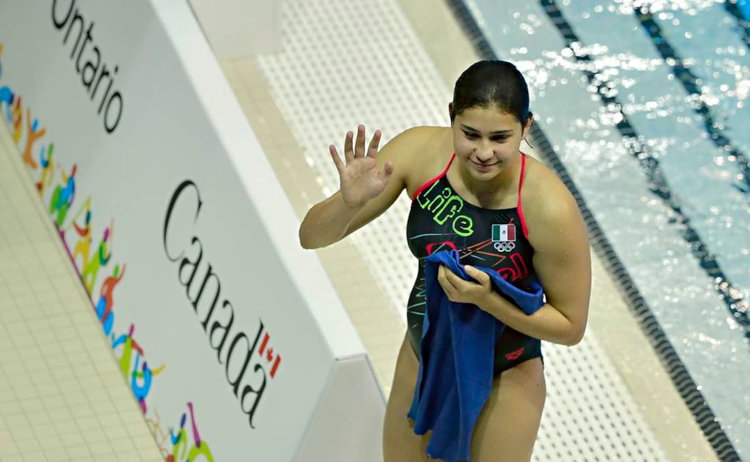 Dolores Hernández gana bronce en trampolín de 3m
