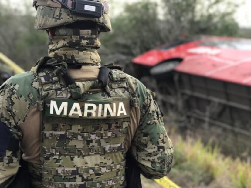 Vuelca camión de pasajeros en Tamaulipas; hay un muerto y 10 heridos