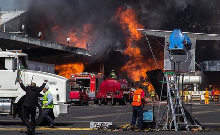 Se registra incendio por fuga de gas en Aculco