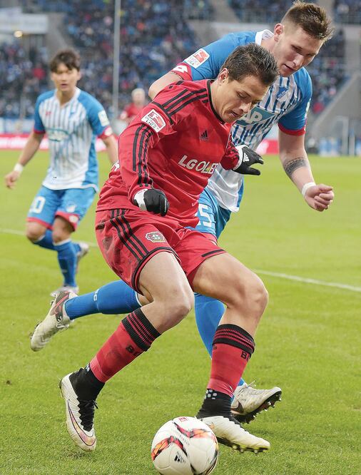 El mexicano Javier Hernández no ha hecho gol en el presente año (THORSTEN WAGNER. JAM MEDIA)