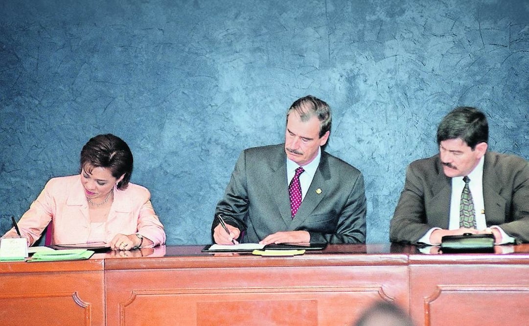 En 2002 nació el Ifai y su creación fue aprobada por el Congreso de la Unión, tras la lucha del grupo Oaxaca, integrada por periodistas y organizaciones civiles que presionaron al gobierno de Vicente Fox. (18/03/2025) Foto: Archivo / El Universal