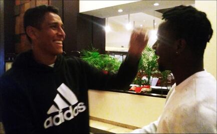 Luis Romo se encontró con Aké Loba antes de reportar con Cruz Azul