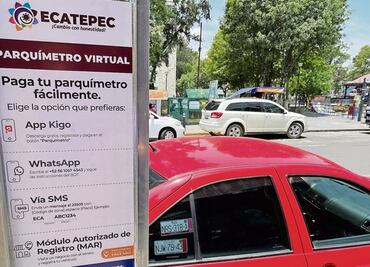 Reanudarán operación de parquímetros en Ecatepec
