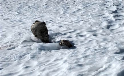 Hallan a alpinista momificado en el Pico de Orizaba