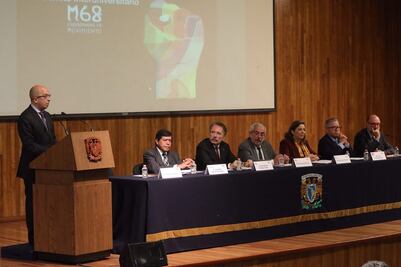 Rectores de cinco universidades piden reconocer el papel del Movimiento del 68