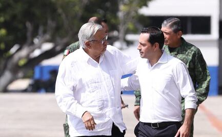 AMLO realiza gira de trabajo privada por Yucatán; supervisa avances del Tren Maya