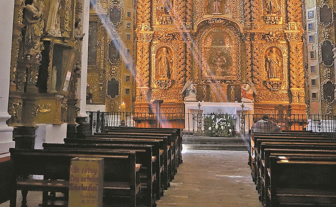 El Conjunto Conventual Franciscano y Catedralicio de Nuestra Señora de la Asunción, en Tlaxcala, fue reconocido por la Unesco. Foto: HILDA RÍOS. EFE