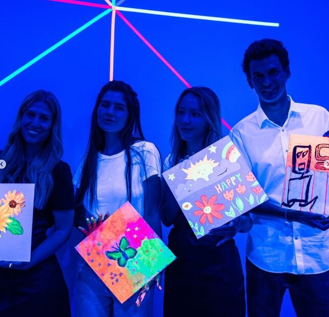Paint in the Dark. Foto: Instagram
