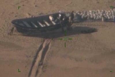 Marina muestra persecución de lancha con dos toneladas de cocaína