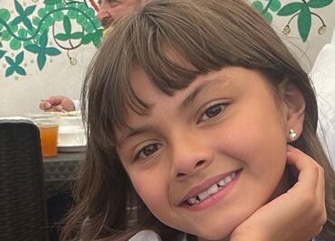 Rafaela, la hija menor de Cristian Castro, inspira otras niñas con esta manicura primaveral