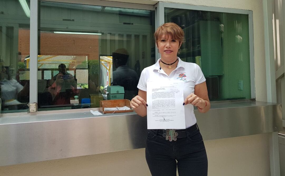 Esta tarde, Osorno Elizondo acudió a la sede del Instituto Electoral de la CDMX (IECM), donde entregó la impugnación correspondiente, (Foto: Sandra Hernández / EL UNIVERSAL)