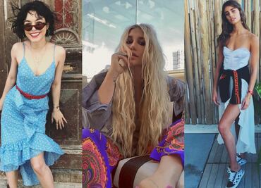 Copia el look de tus celebridades favoritas para Coachella 2018