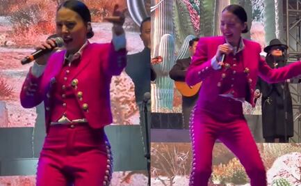 Se lanzan contra Majo Aguilar por su manera de bailar en el escenario: "no es calentamiento de futbol"