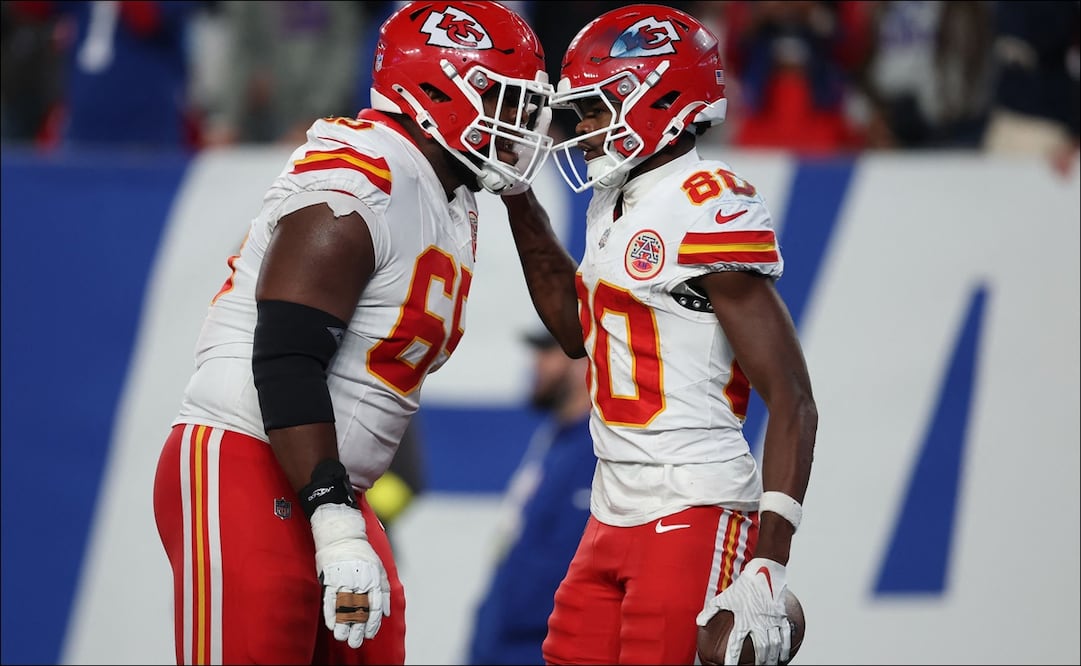 Los Chiefs logran vencer a los Giants / Foto: AFP