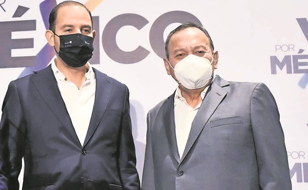  Marko Cortés (PAN) y Jesús Zambrano (PRD) expusieron que MC pudo sentirse disminuido y con riesgo de perder el registro, por lo que dio un paso al costado.