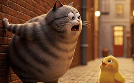 Estrenarán “Cat Biggie" la primera caricatura hecha con IA; ¿de qué trata?