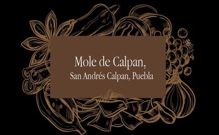 Mole de Calpan, finalista del concurso A qué sabe la Patria