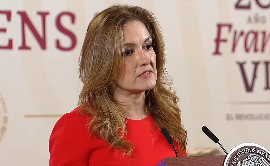 Maite Ramos señaló que estos trenes tiene un 72% de suministros nacionales. Foto: captura de pantalla