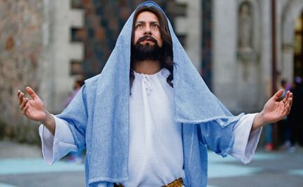 Jesús tiene rostro chilango; Leobardo relata lo que representa interpretar al nazareno por quinta vez en Cuajimalpa