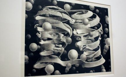 Presentan muestra del genio surrealista M.C. Escher en España