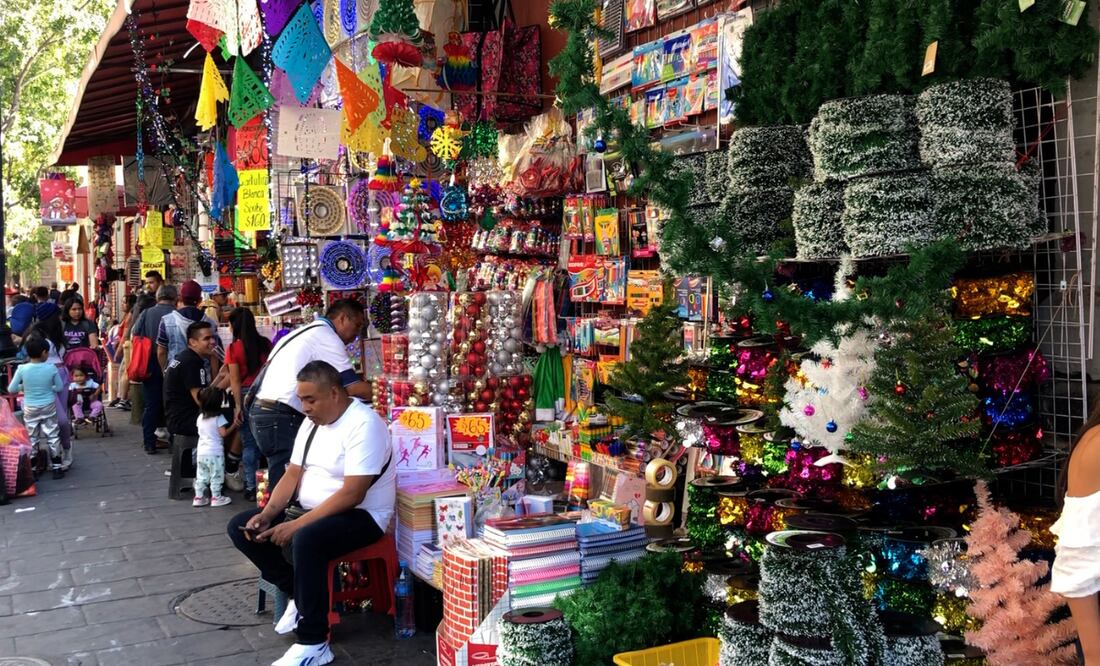 La Navidad ya llegó a la CDMX. Foto: Atenea Campuzano / EL UNIVERSAL