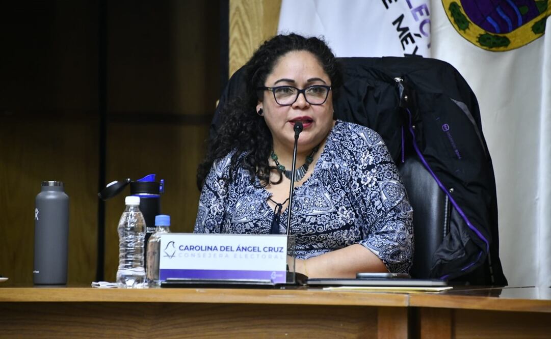 Morena presentó un escrito ante el INE para solicitar la remoción de la consejera electoral capitalina Carolina del Ángel Cruz, por conflicto de interés al votar por los diputados plurinominales. Foto: Especial