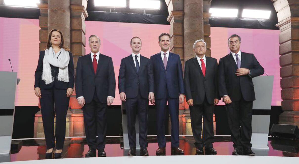 Primer debate realizado en la CDMX. Fotografía cortesía.