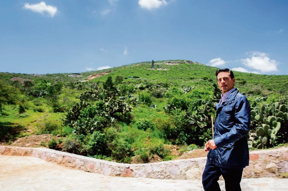 El presidente Enrique Peña Nieto entregó el Ecoparque Centenario “Toma de Zacatecas”, con el cual se busca recuperar y construir espacios ambientales (PRESIDENCIA)