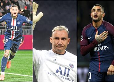 Las 11 estrellas que el PSG puso a la venta para la próxima temporada