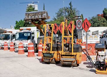 Alistan la pavimentación de calles en Mixquic