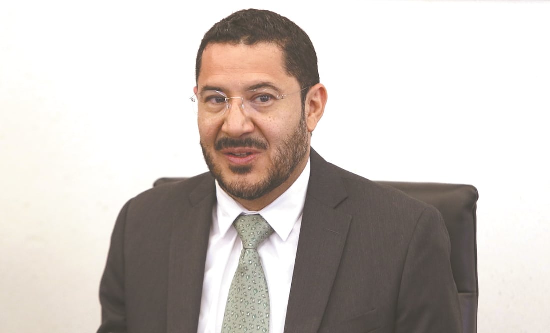 Martí Batres, secretario de Gobierno de la Ciudad, se reunió el viernes con el vocero de la UNA, Luis Quijano. Foto: ARCHIVO EL UNIVERSAL