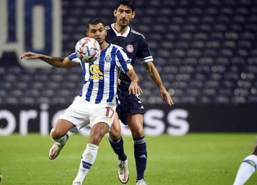 Porto vence al Olympiacos con Tecatito Corona de titular
