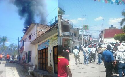 Desalojan a manifestantes de la alcaldía de Frontera Comalapa