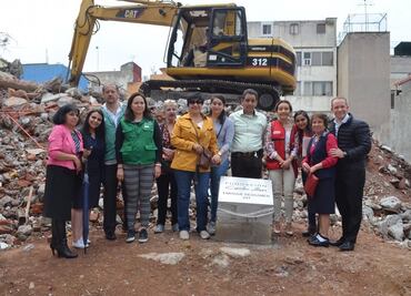 Alcalde de Benito Juárez encabeza inicio de trabajos de reconstrucción en predios