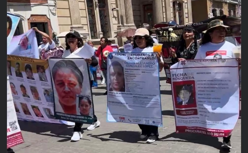 colectivos recuerdan a sus desaparecidos y exigen seguridad. Foto: Especial