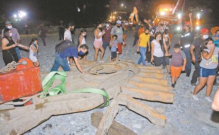 Buscaba chatarra; halló a la Morenita