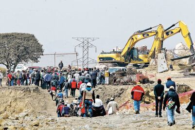 Alertan atraso en obras de tren a Toluca