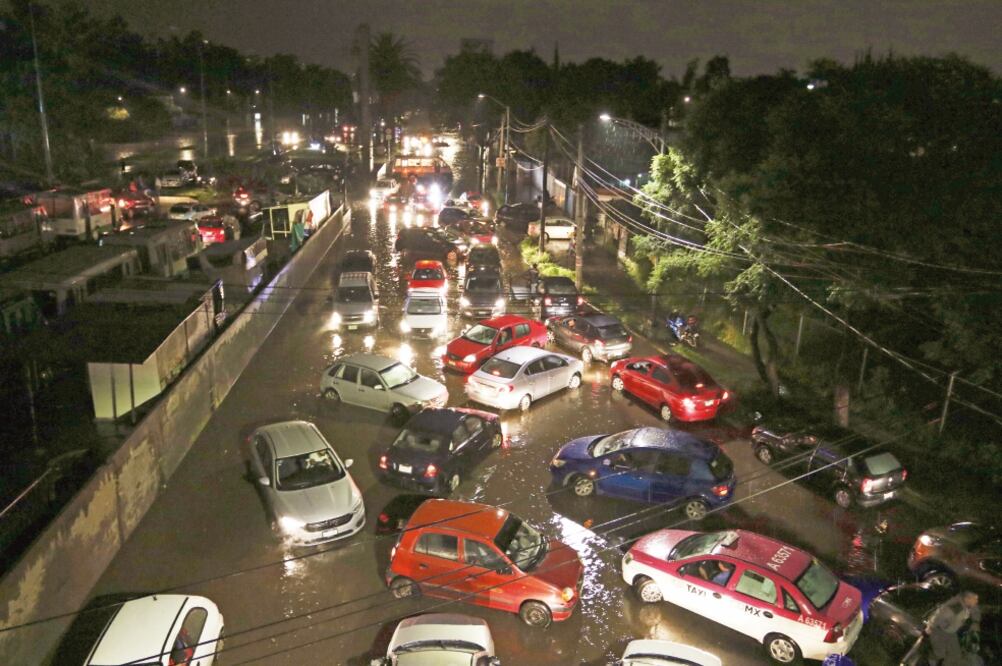 Lluvias no dan tregua al Valle de México