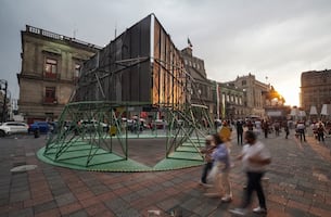 Un muro en medio de la Alameda Central: así será la próxima edición del festival de arquitectura Mextrópoli