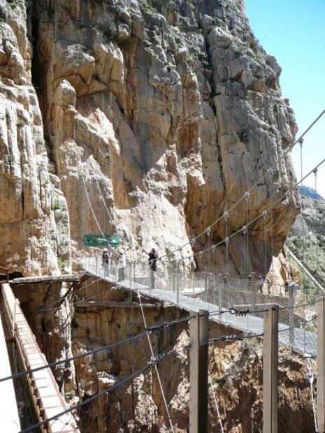 Caminito del Rey te reta a superar el vértigo 