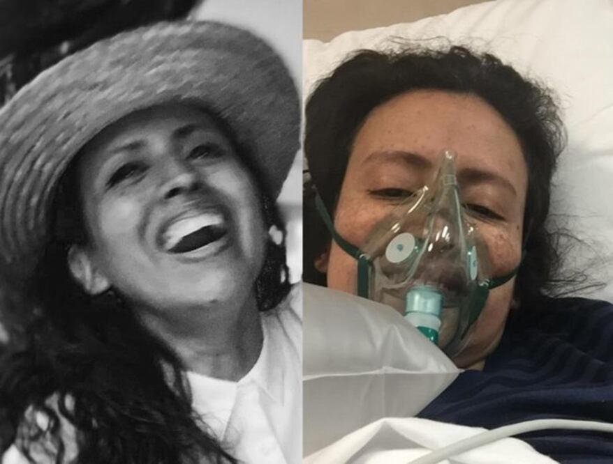 Éricka, una colombiana que vive en Milán, contrajo Covid-19 en 2020, pero es una de las víctimas de enfermedad prolongada y no ha podido recuperarse. FOTO: ESPECIAL