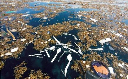 Waste sea between Honduras and Guatemala