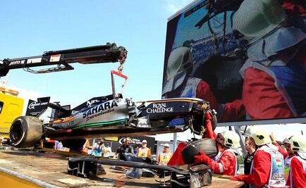 'Checo' Pérez sufre aparatoso accidente