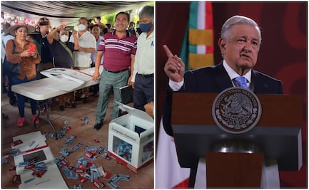 AMLO minimiza irregularidades en elecciones internas de Morena: "Fue una jornada democrática"
