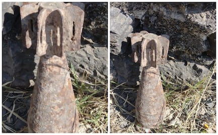 Mujer dedicada a la pepena, tira misil mortero afuera de estación de bomberos en León, Guanajuato; aplican protocolos de seguridad