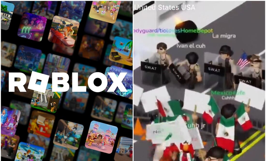 Arman protestas virtuales en Roblox contra ICE; así se ve. Fuente: Roblox