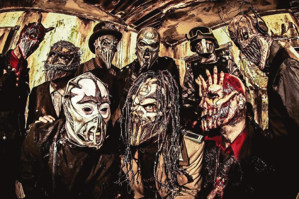 Pese a las similitudes con Slipknot, la agrupación no descarta la idea de trabajar juntos en algún momento (CORTESÍA)